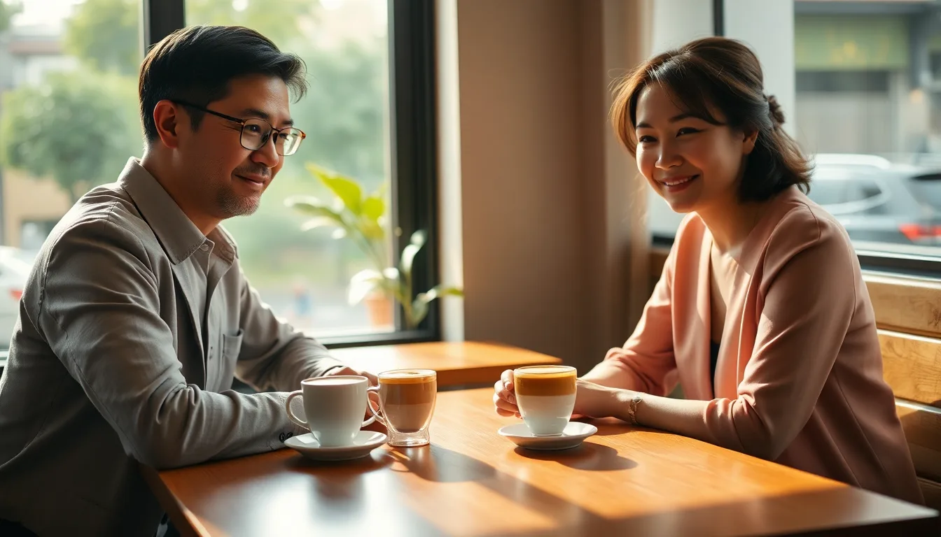 เดทกาแฟครั้งแรกสำหรับวัย 45+ ที่พร้อมพงษ์: บทสนทนาไม่อึดอัดทำอย่างไร