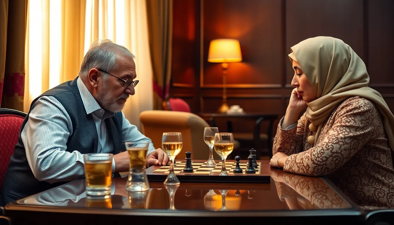 قصة وليد، 62، مطلّق، عمّان: نادي الشطرنج كل خميس