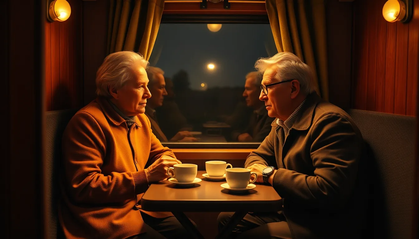 Pociąg nocny Warszawa-Wiedeń jako pierwsza wspólna podróż po 50-tce